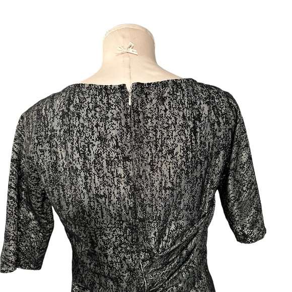 REISS Black Levanto dress in Sz 10. Completely lined. Very flattering fit. EUC - Picture 6 of 15